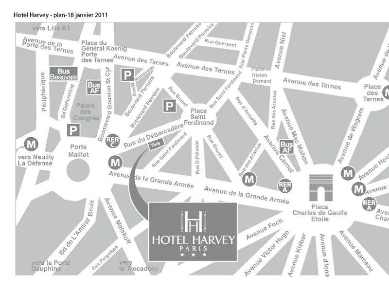 Hotel Harvey Paris